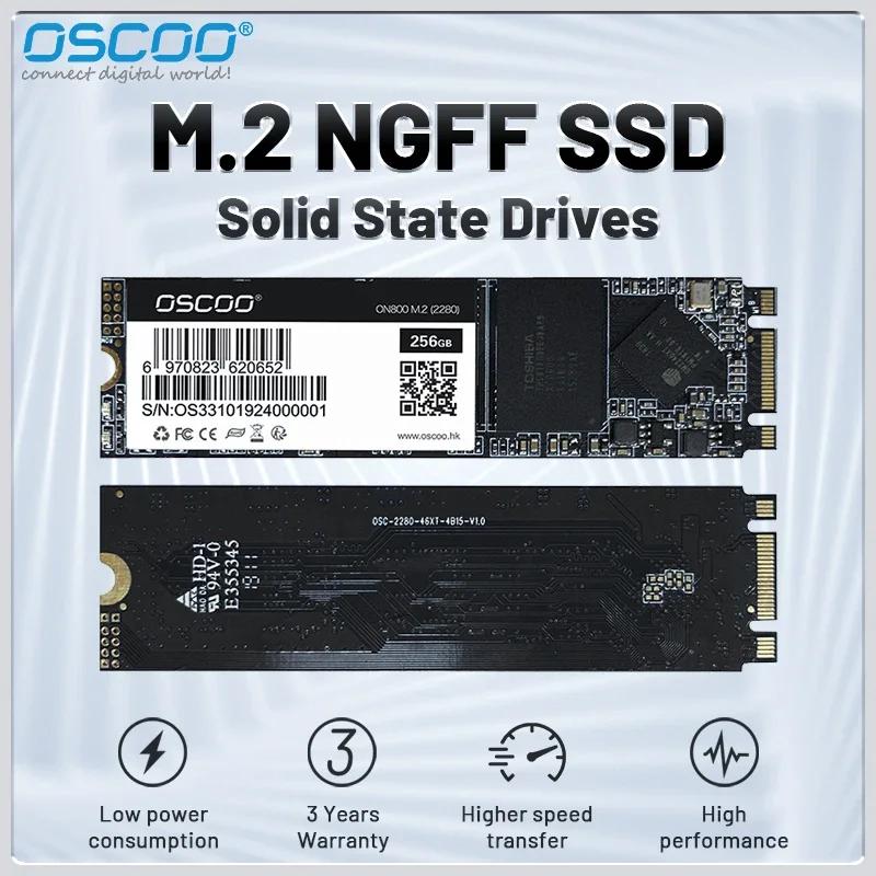 OSCOO ƮϿ  ָ Ʈ ̺, SSD M2, 512GB, SATA 2280, 128GB, 256GB, M.2 2280, NGFF ϵ ̺ ũ